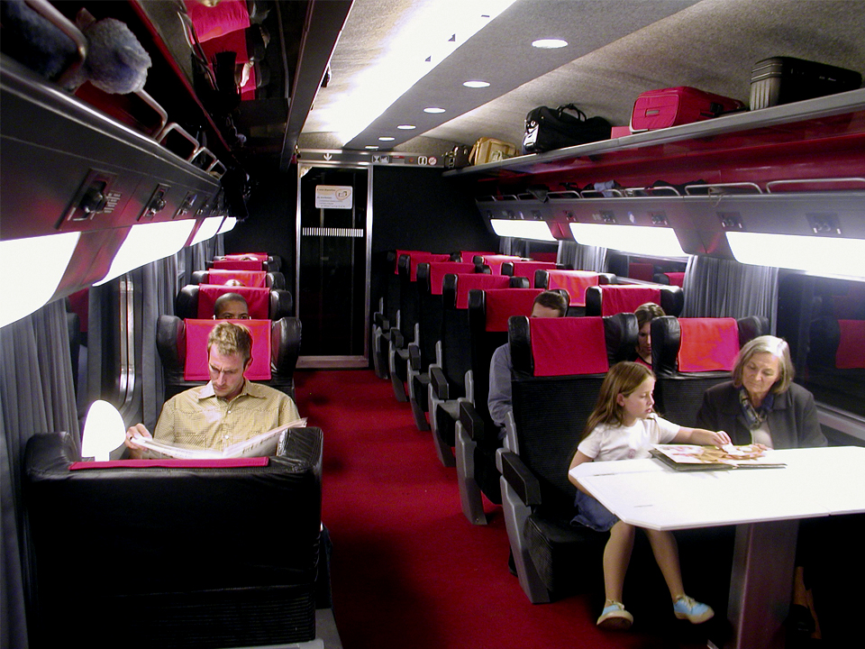 TGV Train Armchairs